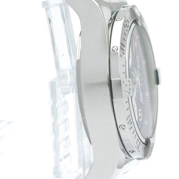 Polished BREITLING Avenger ll Chronograph Steel Automatic Watch A13381 - Picture 9 of 9